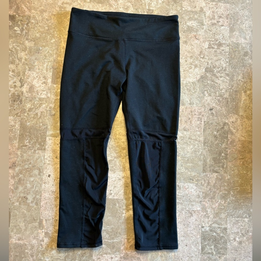 Fabletics Black Mesh Leggings